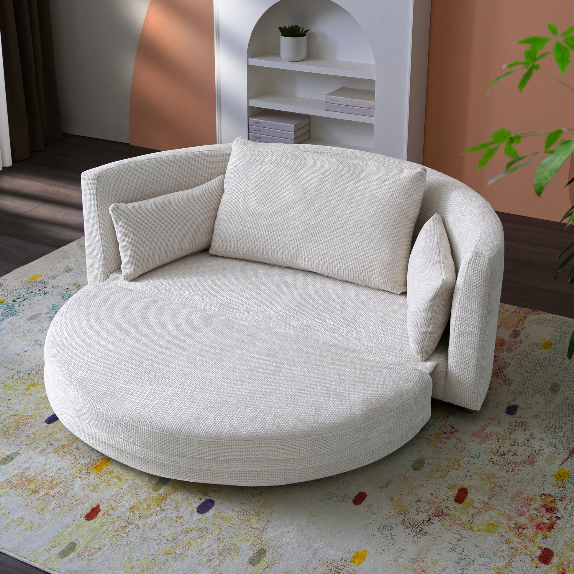 Foldable Sleeper Sofa Bed – Multi-functional Adjustable Futon Couch
