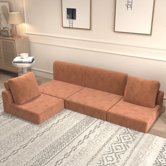 Convertible Folding Sofa Bed – Multi-Functional Memory Foam Sleeper Chair