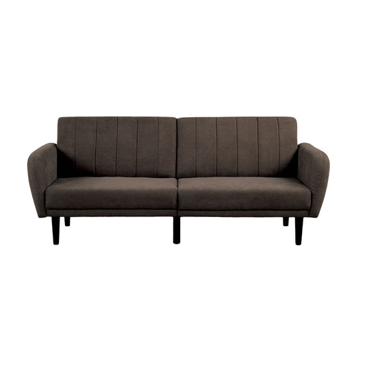 Contemporary Converts to Bed Futon Sofa with USB - Compact & Cozy