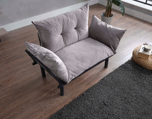 Sona Futon Love Seat - Space Saving Comfort for Small Apartments